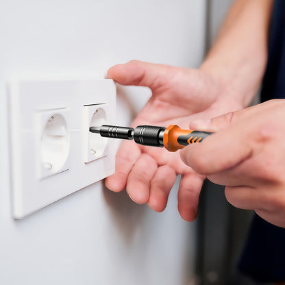 117in 1 Precision Screwdriver Set, Tool Gifts for Men, Mini Repair Tool Kit with Torx Triwing Bits, Repair for Computer, Macbook, Laptop, Glasses. Screwdriver bits are made of high-quality CRV steel, which is wear-resistant a