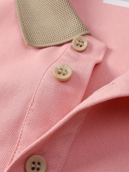 Տղամարդկանց սովորական գոլֆի վերնաշապիկ, 100% պոլիեսթեր տրիկոտաժե գործվածք, երկրաչափական նախշով, կոճակով օձիք, սովորական պիտույք, ամառային կարճ թև վերնաշապիկ՝ մուգ կապույտ, բաց կանաչ, խակի, սև