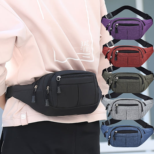 Fashion Canvas Outdoor Travel Waist Bag Casual Fanny Pack - Ayq