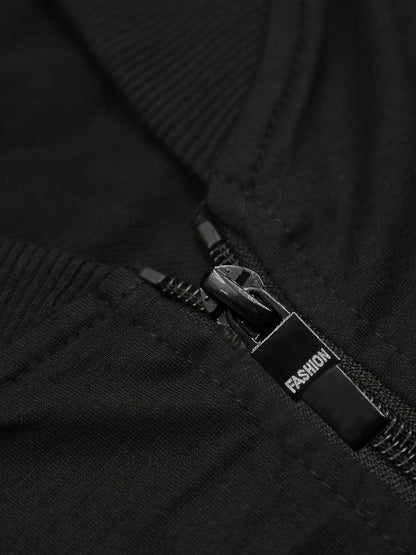 Գարնանային և աշնանային տղամարդկանց առօրյա սպորտային միագույն կոստյում