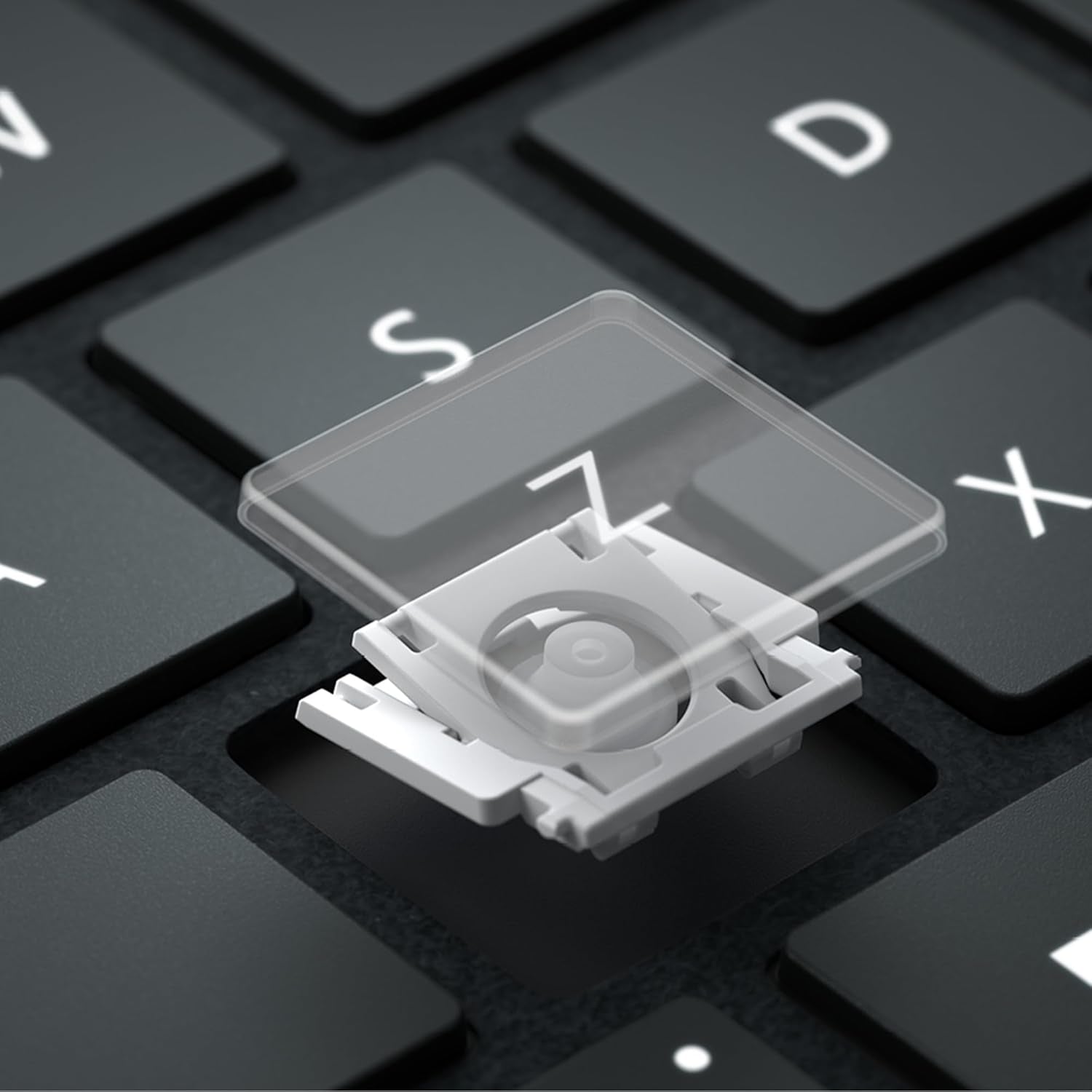 Microsoft Surface Pro Keyboard with Slim Pen 2 Bundle for Pro Copilot+ (11Th Edition), Pro 9 and Pro 8, Alcantara Material, Black